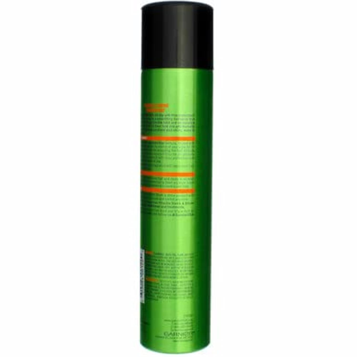 Garnier Fructis Style Sleek and Shine Anti-Humidity Hairspray, Ultra Strong Hold, Frizz Protection 8.25 Oz, 3 Count (Packaging May Vary)