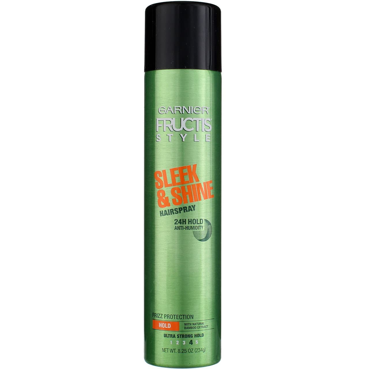 Garnier Fructis Style Sleek and Shine Anti-Humidity Hairspray, Ultra Strong Hold, Frizz Protection 8.25 Oz, 3 Count (Packaging May Vary)
