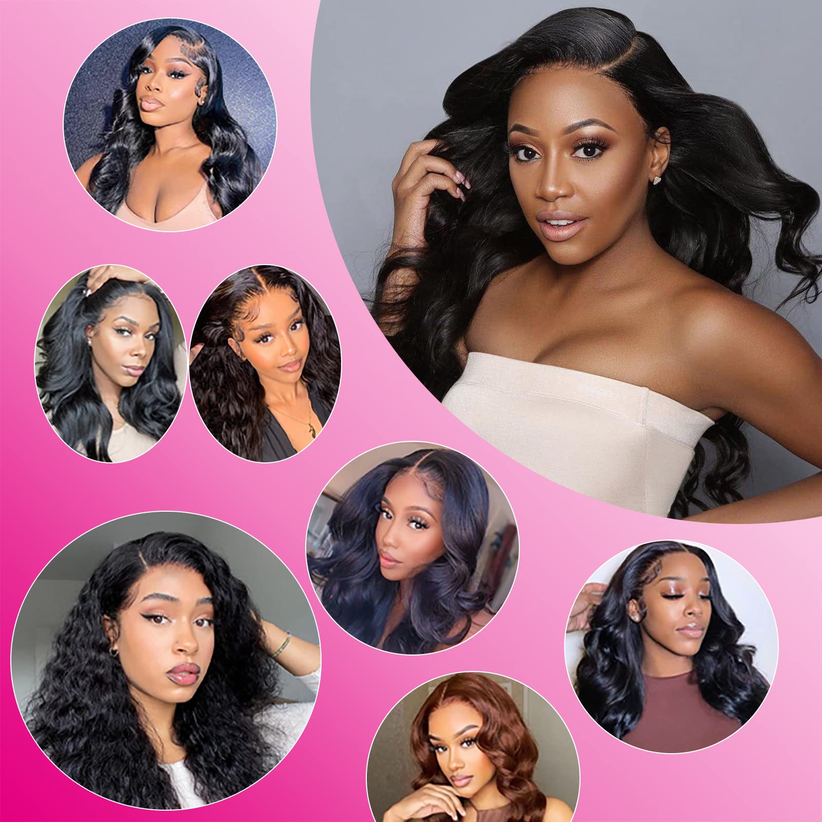 12A Human Hair Bundles 16 18 20 Inch Body Wave Bundles Human Hair 100% Unprocessed Brazilian Virgin Weave 3 Bundles Deals
