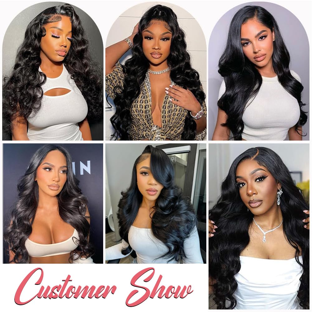 12A Human Hair Bundles Body Wave Bundles Human Hair 20 22 24 26 Inch 100% Unprocessed Brazilian Virgin Hair Body Wave 4 Bundles Human Hair Extensions for Women