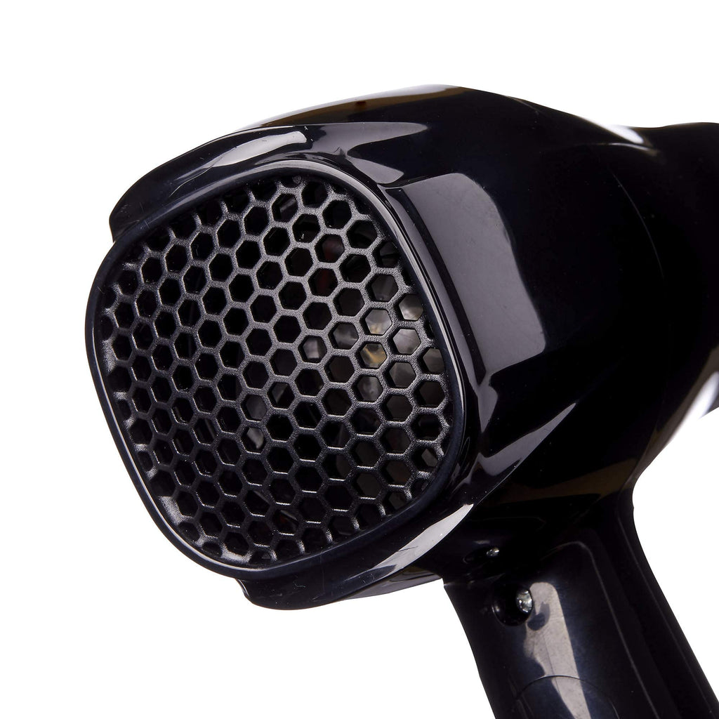 1875 Ceramic Hair Dryer, Powerful Fast Drying, Multi-Setting with Comb Attachment, Additional Detangler Included, Slide Bar Switch, Compact for Home & Travel (Purple)