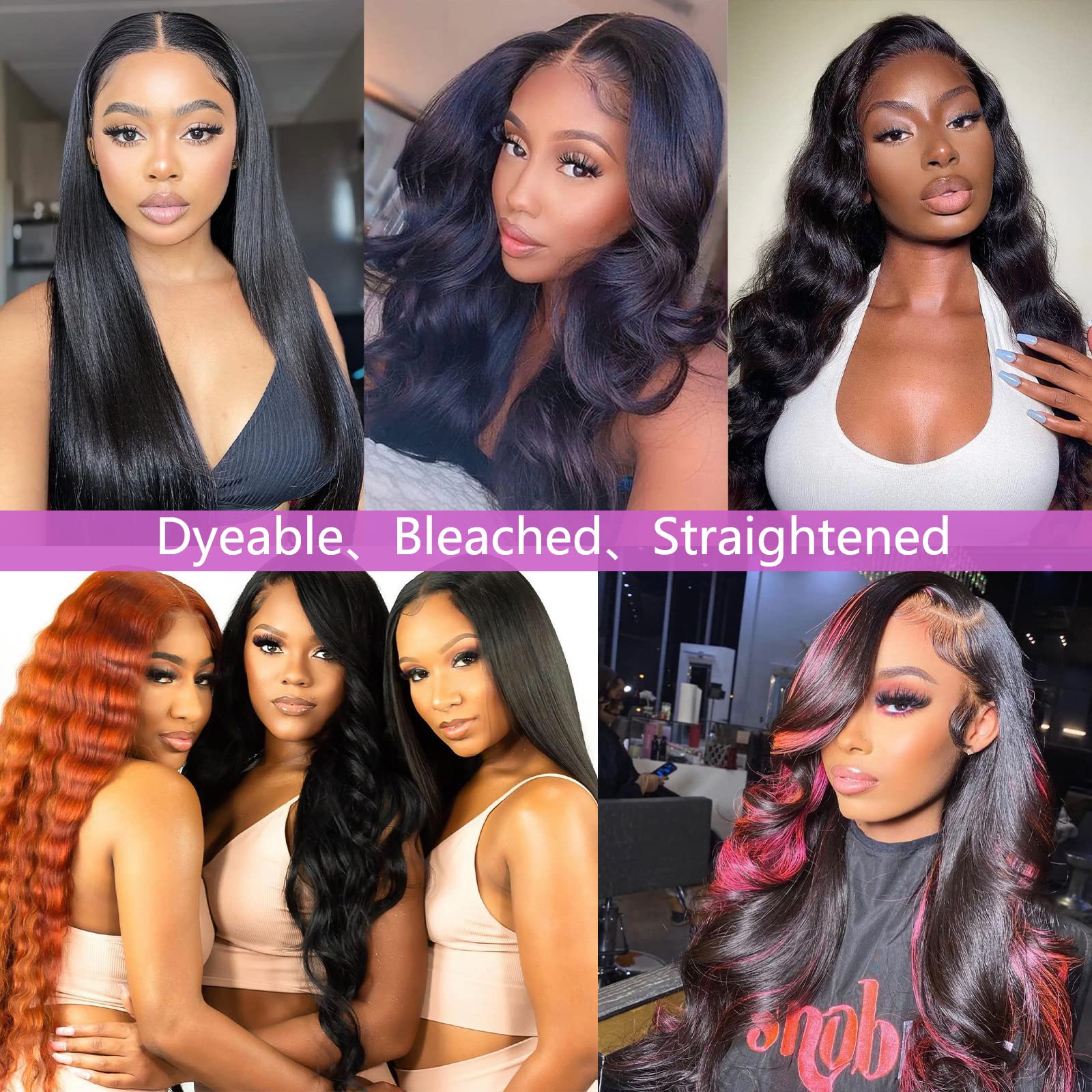 12A Human Hair Bundles 16 18 20 Inch Body Wave Bundles Human Hair 100% Unprocessed Brazilian Virgin Weave 3 Bundles Deals