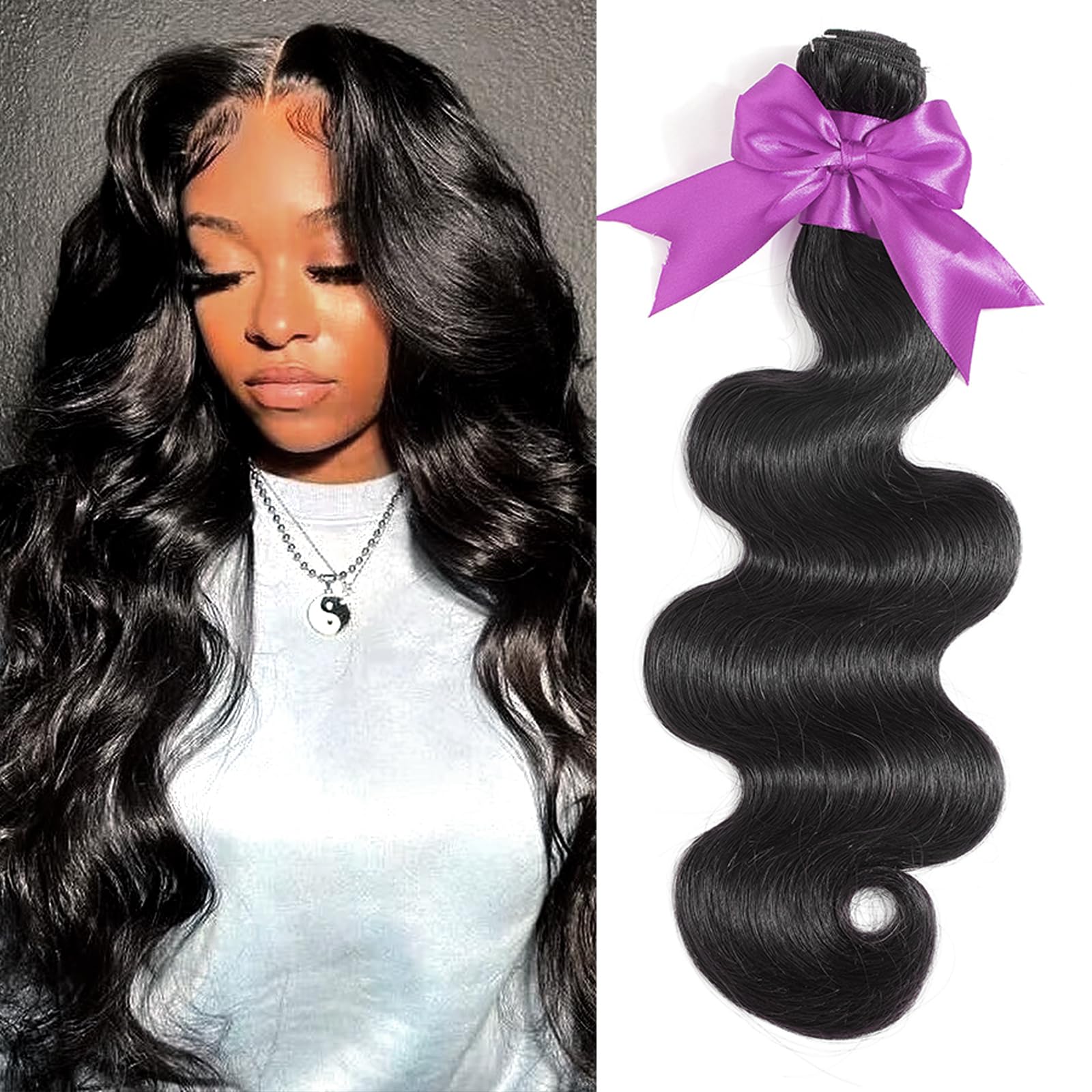 12A Human Hair Bundles 16 18 20 Inch Body Wave Bundles Human Hair 100% Unprocessed Brazilian Virgin Weave 3 Bundles Deals